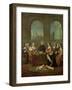 St. Vincent De Paul and the Sisters of Charity, circa 1729-Jean Andre-Framed Giclee Print