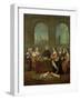 St. Vincent De Paul and the Sisters of Charity, circa 1729-Jean Andre-Framed Giclee Print