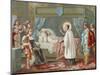 St Vincent De Paul Assisting King Louis XIII of France in His Final Moments, 1643-null-Mounted Giclee Print