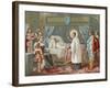 St Vincent De Paul Assisting King Louis XIII of France in His Final Moments, 1643-null-Framed Giclee Print