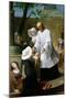 St. Vincent De Paul Helping the Plague-Ridden-Antoine Ansiaux-Mounted Giclee Print