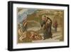 St Vincent De Paul, Picking Up Found Children-null-Framed Giclee Print