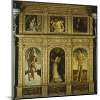 St Vincent Ferrari Triptych-Giovanni Bellini-Mounted Giclee Print