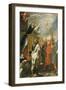 St Vincent Ferrer Preaching to the Young People of Salamanca-Alonso Antonio Villamor-Framed Giclee Print