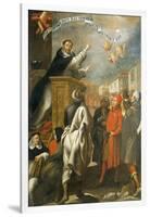 St Vincent Ferrer Preaching to the Young People of Salamanca-Alonso Antonio Villamor-Framed Giclee Print