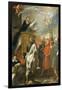 St Vincent Ferrer Preaching to the Young People of Salamanca-Alonso Antonio Villamor-Framed Giclee Print