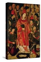 St. Vincent of Saragossa (D.304), Protector of Lisbon, from the Altarpiece of St. Vincent, c. 1495-Nuno Goncalves-Stretched Canvas