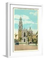 St. Vincent's Cathedral, Los Angeles, California-null-Framed Art Print