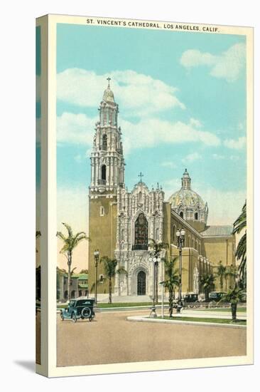 St. Vincent's Cathedral, Los Angeles, California-null-Stretched Canvas