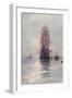St Vincent Sailing Ship-Maurice Randall-Framed Art Print