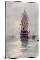 St Vincent Sailing Ship-Maurice Randall-Mounted Art Print