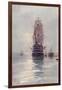 St Vincent Sailing Ship-Maurice Randall-Framed Art Print