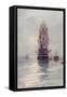 St Vincent Sailing Ship-Maurice Randall-Framed Stretched Canvas