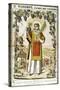 St Vincent, Spanish Christian Martyr, 19th Century-null-Stretched Canvas