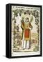 St Vincent, Spanish Christian Martyr, 19th Century-null-Framed Stretched Canvas