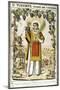 St Vincent, Spanish Christian Martyr, 19th Century-null-Mounted Giclee Print