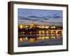 St Vitus Cathedral, Charles Bridge, UNESCO World Heritage Site, Prague, Czech Republic-Gavin Hellier-Framed Photographic Print