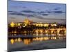 St Vitus Cathedral, Charles Bridge, UNESCO World Heritage Site, Prague, Czech Republic-Gavin Hellier-Mounted Photographic Print