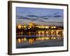 St Vitus Cathedral, Charles Bridge, UNESCO World Heritage Site, Prague, Czech Republic-Gavin Hellier-Framed Photographic Print