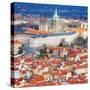 St. Vitus Cathedral from Petrin Observation Tower-Tosh-Stretched Canvas