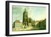 St. Vitus Cathedral from the East, 1825-null-Framed Giclee Print