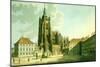 St. Vitus Cathedral from the East, 1825-null-Mounted Giclee Print