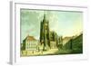 St. Vitus Cathedral from the East, 1825-null-Framed Giclee Print