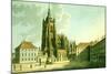 St. Vitus Cathedral from the East, 1825-null-Mounted Giclee Print