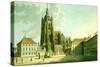 St. Vitus Cathedral from the East, 1825-null-Stretched Canvas