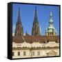 St. Vitus Cathedral & Prague Castle-Tosh-Framed Stretched Canvas