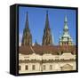 St. Vitus Cathedral & Prague Castle-Tosh-Framed Stretched Canvas