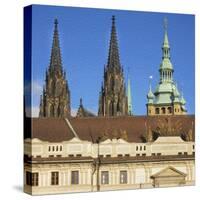 St. Vitus Cathedral & Prague Castle-Tosh-Stretched Canvas