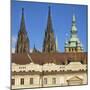 St. Vitus Cathedral & Prague Castle-Tosh-Mounted Art Print