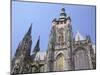 St Vitus Cathedral, Prague, Czech Republic-Peter Thompson-Mounted Photographic Print