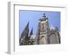 St Vitus Cathedral, Prague, Czech Republic-Peter Thompson-Framed Photographic Print