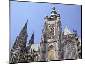 St Vitus Cathedral, Prague, Czech Republic-Peter Thompson-Mounted Photographic Print