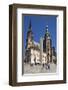 St. Vitus Cathedral with Hradcany in Prague, Central Bohemia, Czech Republic-null-Framed Art Print