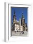 St. Vitus Cathedral with Hradcany in Prague, Central Bohemia, Czech Republic-null-Framed Art Print