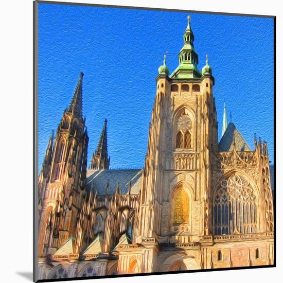 St. Vitus Cathedral-Tosh-Mounted Art Print