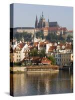 St. Vitus's Cathedral and Royal Palace on Skyline, Old Town, Prague, Czech Republic-Martin Child-Stretched Canvas