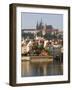 St. Vitus's Cathedral and Royal Palace on Skyline, Old Town, Prague, Czech Republic-Martin Child-Framed Photographic Print