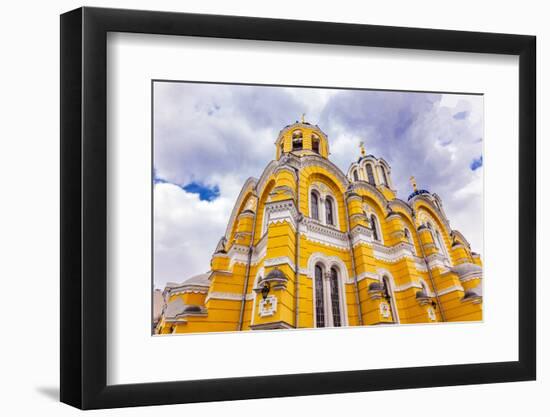 St. Volodymyr's Cathedral, Kiev, Ukraine. Saint Volodymyr's was built between 1882 and 1896.-William Perry-Framed Photographic Print