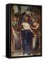 St. Wenceslas Between Two Angels-Karel Skreta-Framed Stretched Canvas