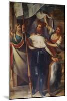 St. Wenceslas Between Two Angels-Karel Skreta-Mounted Giclee Print
