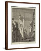 St Werburgh's Tower, Bristol-Henry William Brewer-Framed Giclee Print