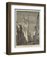 St Werburgh's Tower, Bristol-Henry William Brewer-Framed Giclee Print