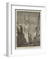St Werburgh's Tower, Bristol-Henry William Brewer-Framed Giclee Print