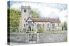 St Wilfrid's Church, Halton, Lancashire, 2009-Sandra Moore-Stretched Canvas