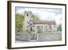 St Wilfrid's Church, Halton, Lancashire, 2009-Sandra Moore-Framed Giclee Print