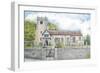 St Wilfrid's Church, Halton, Lancashire, 2009-Sandra Moore-Framed Giclee Print